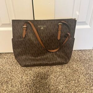 Michael Kors Dark Brown Signature Tote